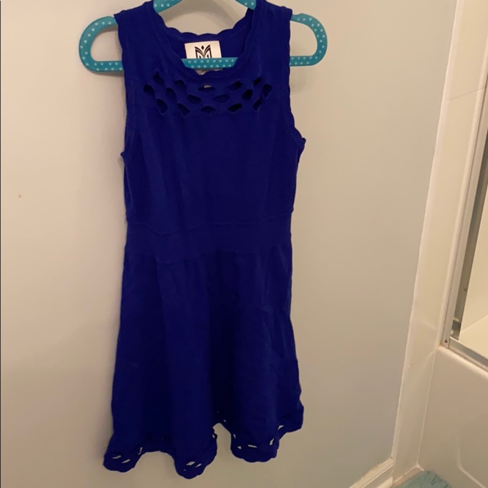 Girls blue dress